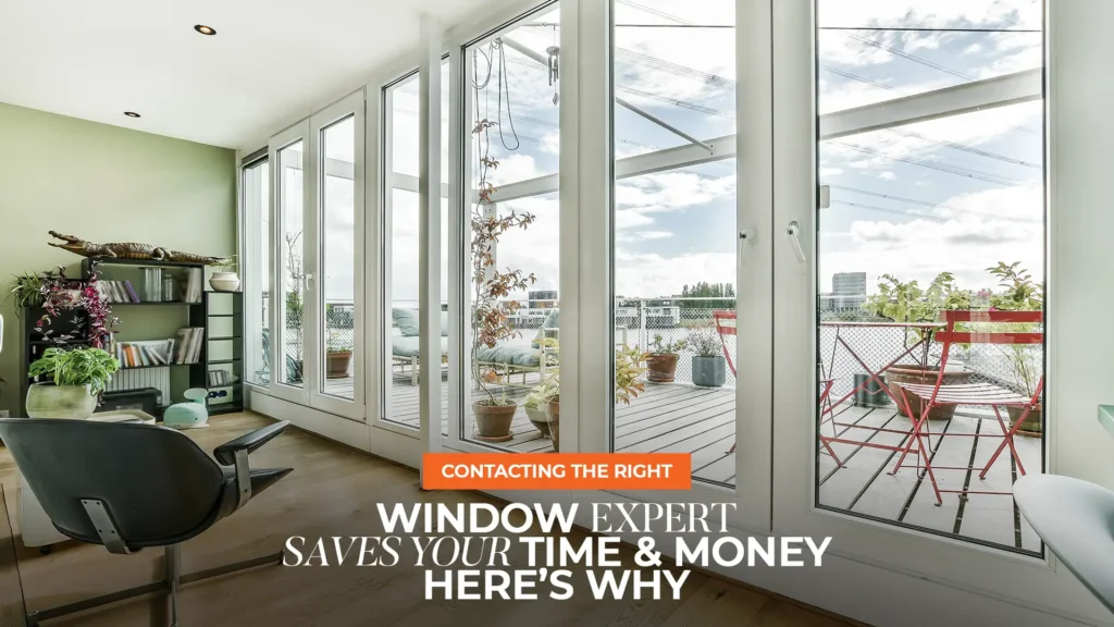 Modern balcony view with stylish uPVC doors and windows – contact for uPVC windows in Uttarakhand