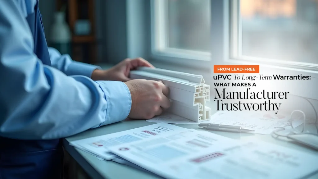 Best uPVC window manufacturer in Uttarakhand – Magwin’s lead-free profiles & ironclad warranties for Himalayan homes