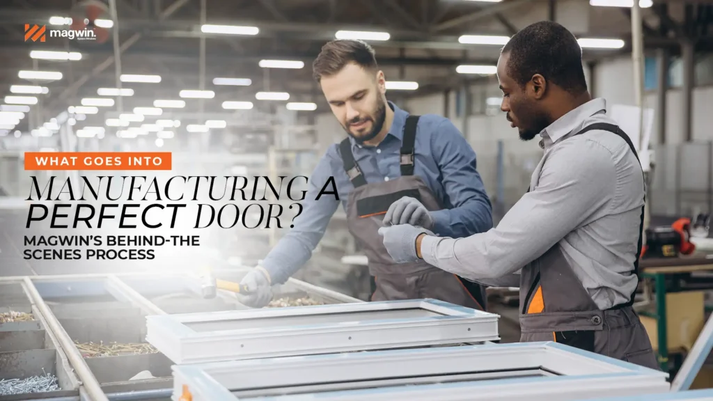 Best windows and doors manufacturer in Uttarakhand – Inside Magwin’s precision door production process
