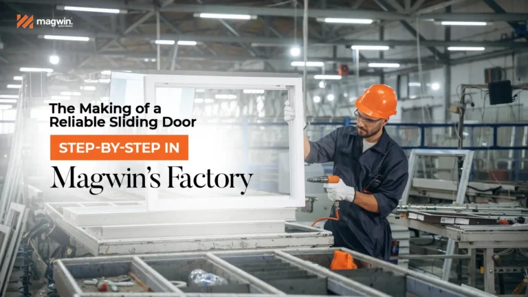 The Making of a Reliable Sliding Door: Step-by-Step in Magwin’s Factory