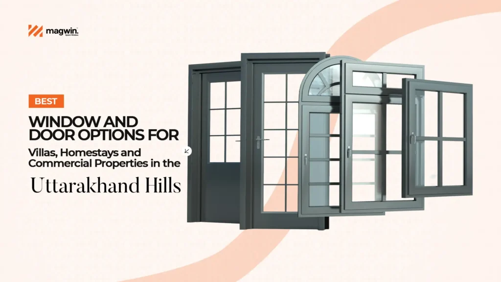 Premium window and door designs by the Best Windows and Doors Manufacturer in Uttarakhand
