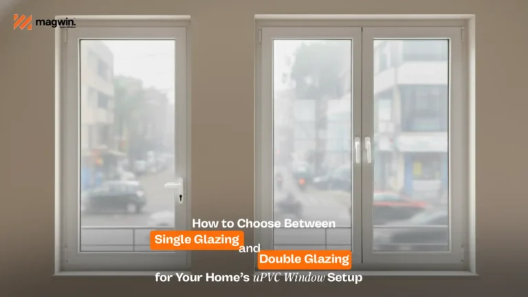 How to Choose Between Single Glazing and Double Glazing for Your Home’s uPVC Window Setup