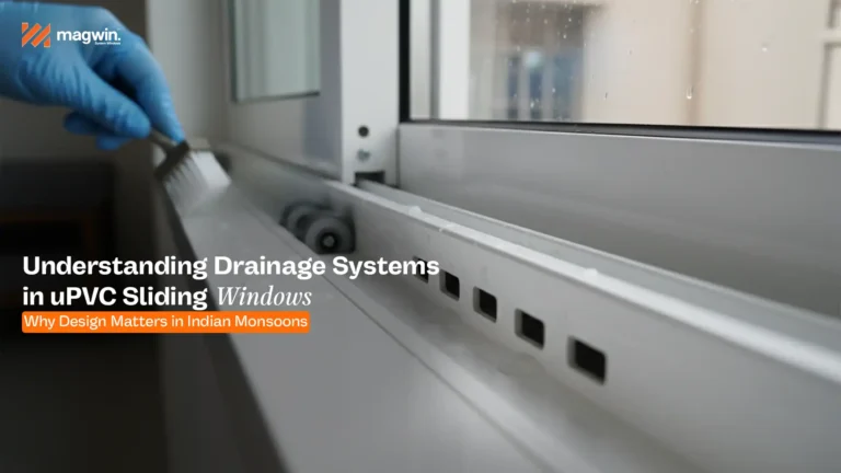 Understanding Drainage Systems in uPVC Sliding Windows: Why Design Matters in Indian Monsoons