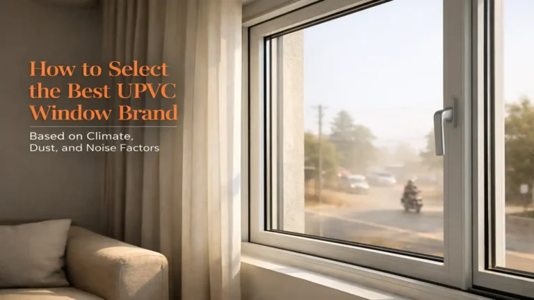 How to Select the Best uPVC Window Brand Based on Climate, Dust, and Noise Factors