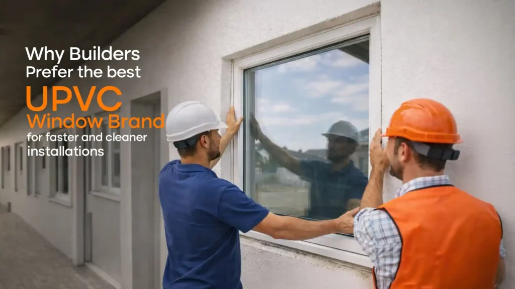 Why Builders Prefer the Best uPVC Window Brand for Faster and Cleaner Installations
