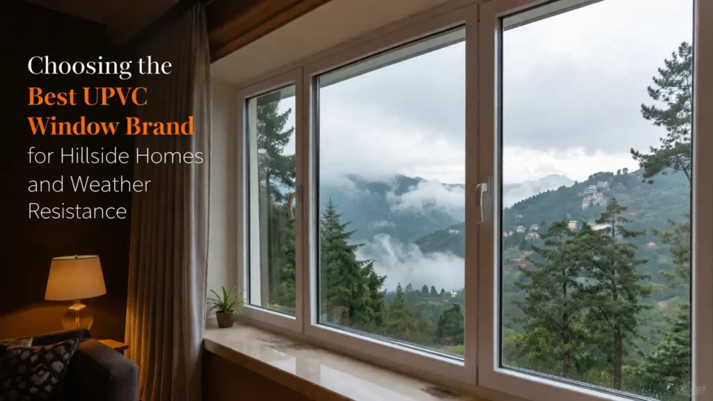Choosing the Best uPVC Window Brand for Hillside Homes and Weather Resistance
