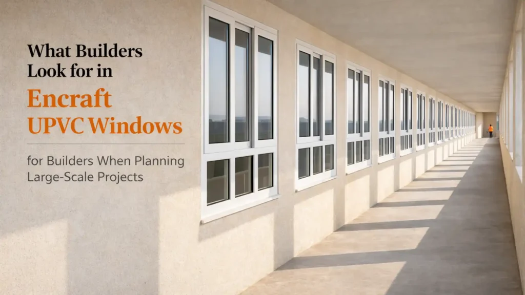What Builders Look for in Encraft uPVC Windows for Builders When Planning Large-Scale Projects