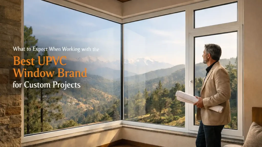What to Expect When Working with the Best uPVC Window Brand for Custom Projects