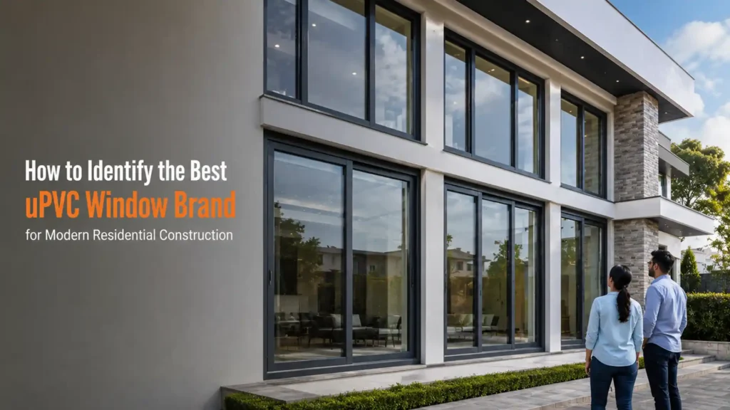 Best uPVC Window Brand in Rudrapur for modern residential construction with durable, energy-efficient, and stylish window systems