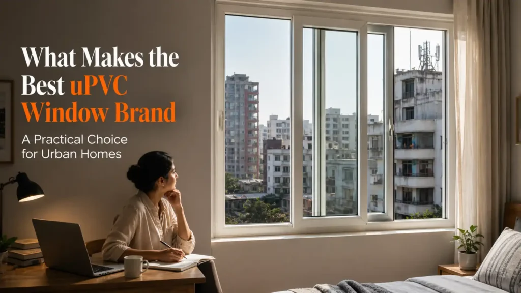 Best uPVC Window Brand in Haldwani offering durable, energy-efficient, and low-maintenance windows for urban residential spaces