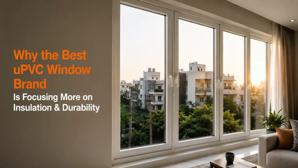 Best uPVC Window Brand in Kashipur offering durable and insulated window systems for modern residential comfort and energy efficiency