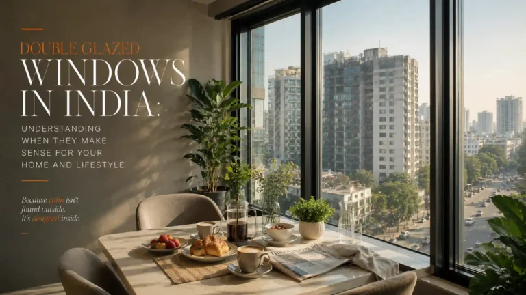 Double Glazed Windows in India: Understanding When They Make Sense for Your Home and Lifestyle