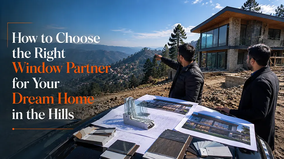 Best uPVC Window Brand in Uttarakhand offering premium windows and doors for modern homes in hilly regions with scenic mountain views