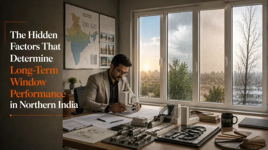 Magwin uPVC Windows North India designed for long-term durability with premium profiles, advanced hardware, weather-resistant sealing, and superior thermal performance across diverse climate conditions.